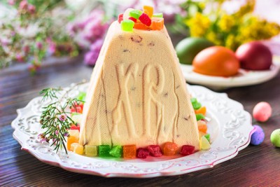 творожная пасха из ряженки