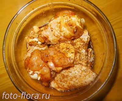 пошаговое фото рецепта - маринование в специях крылышек