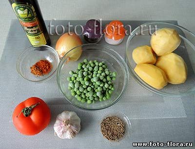продукты для приготовления постноо блюда