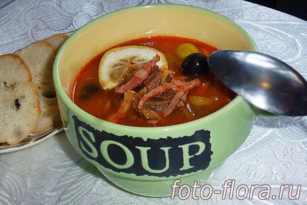  классическая солянка сборная мясная фото пошагового рецепта