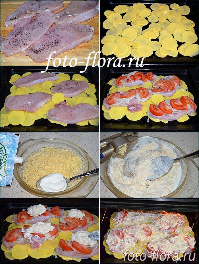 рецепт приготовления индейки с картошкой и соусом с фото пошагово