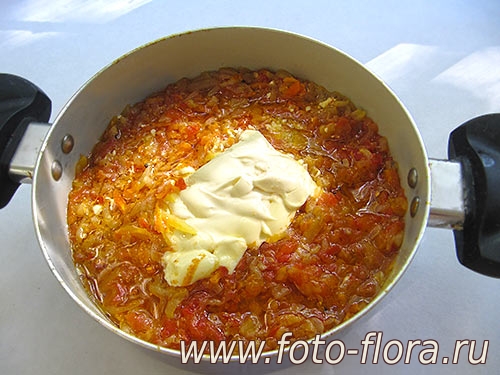 фото рецепт кабачковой икры с майонезом на зиму